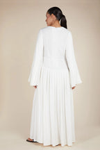 Rida Tiered Flounce Maxi