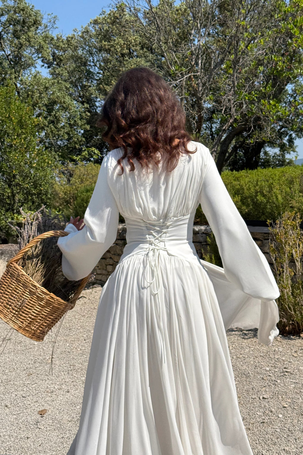 Pleated Waist Modest Maxi Dress