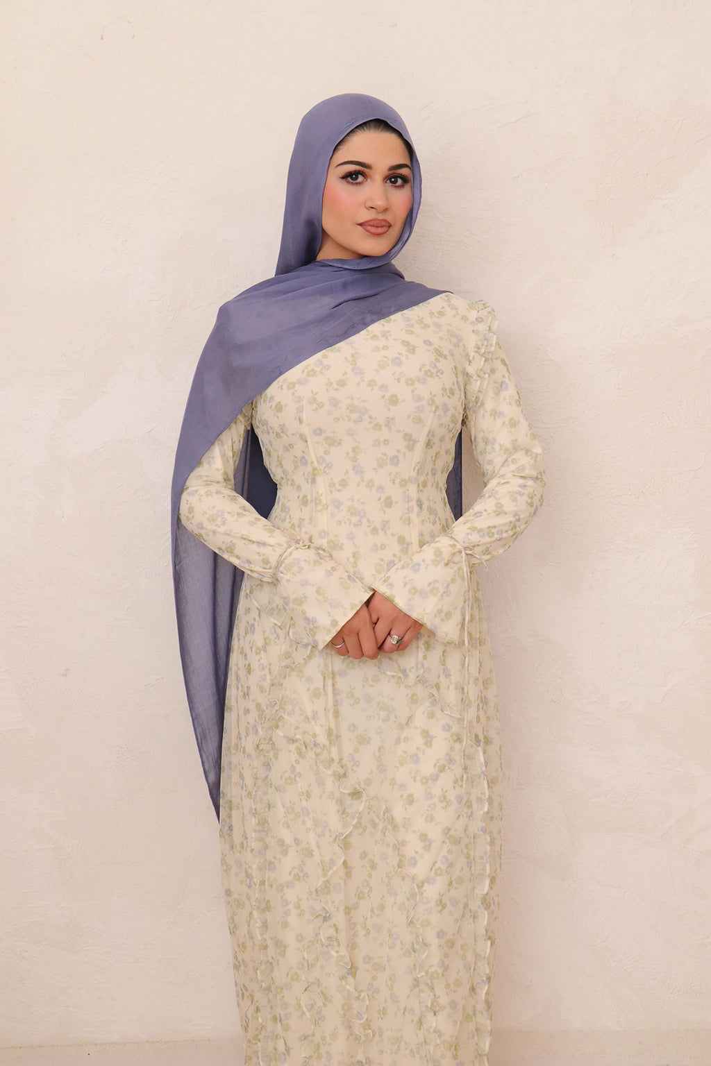 Daisy Mesh Flower Maxi Dress