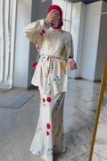 Amira Wild Floral Shirt Skirt Co-ord