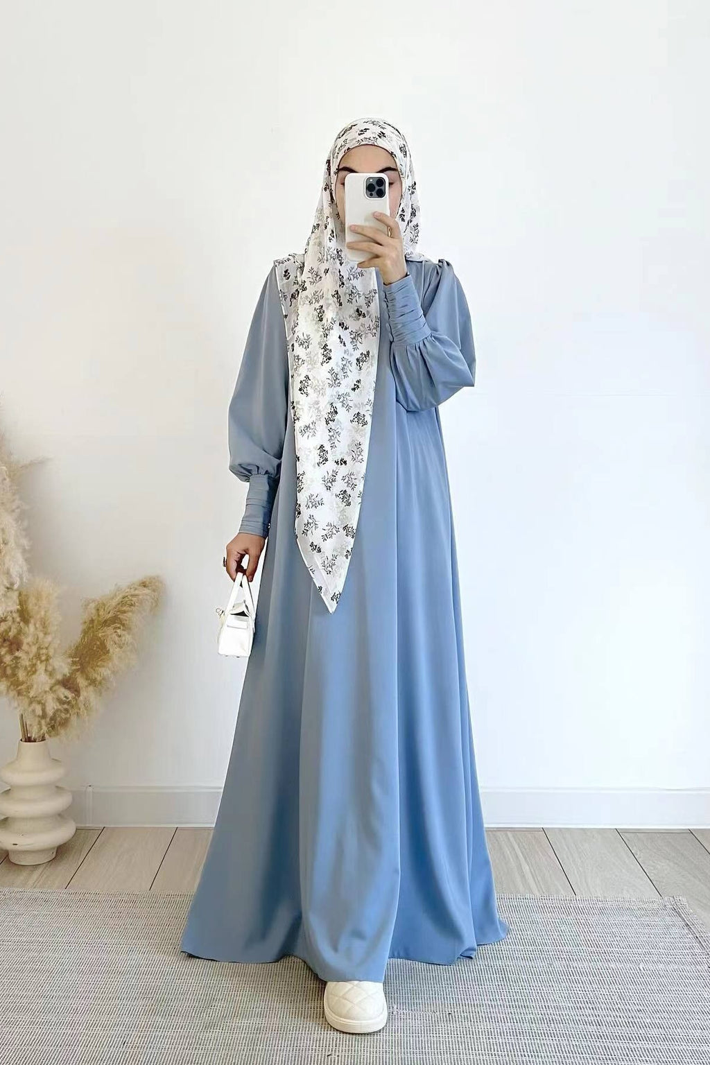 Luminous Liquid-Satin Maxi Dress-Blue