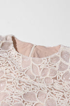 Bella Sequin Lace Maxi Dress