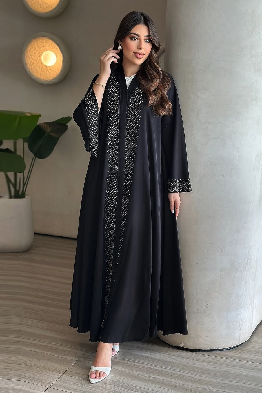 كارديجان كريستال حراري فاخر بتصميم دبي- أسود