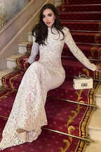 Bella Sequin Lace Maxi Dress