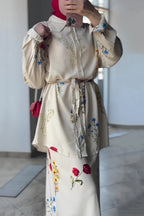 Amira Wild Floral Shirt Skirt Co-ord