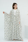 Briony Floral Cape Abaya Set