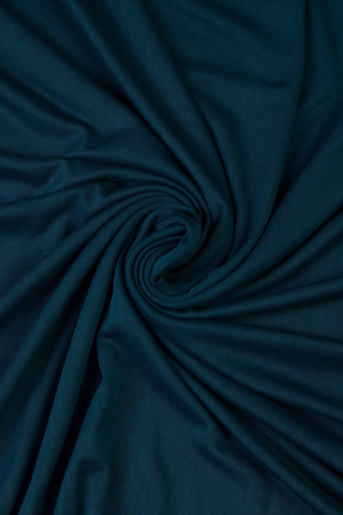 Dark Teal Premium Jersey Hijab