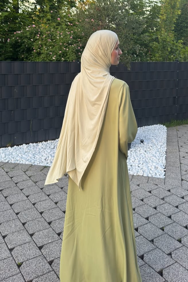 Fluid Flared Sleeve Maxi Dress