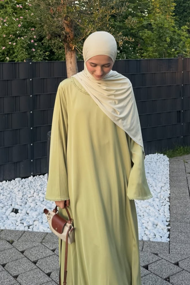 Fluid Flared Sleeve Maxi Dress