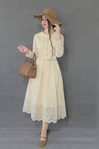 Elena Full Lace Two Piece Set