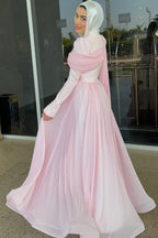 Hannah Knot Detail Chiffon Dress
