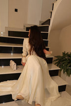 Alice Blazer Pocket Skirt Set-White