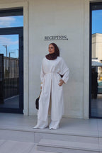 Lina Wrap Sash Trouser Two‑Piece Set