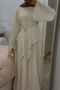 Grace Sunbrooch Draped Maxi Dress