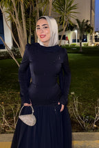 Sarah Bead Embroidered Abaya Dress
