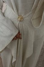 Grace Sunbrooch Draped Maxi Dress