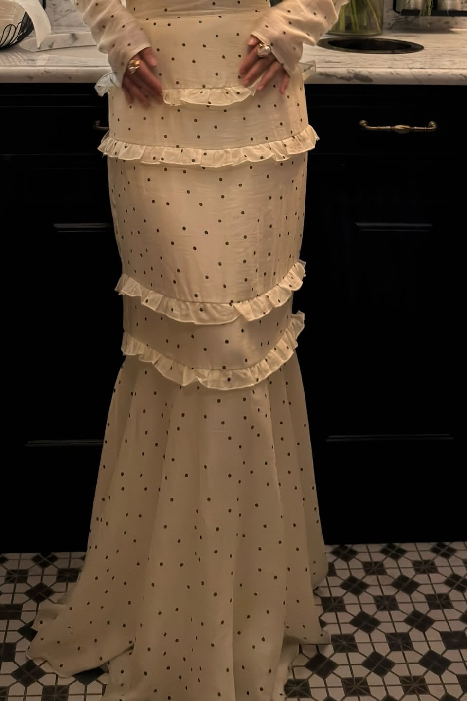Olivia Polka Dot Ruffle Set
