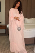Sara Loose Fit Ruffle Hem Casual Abaya Piece