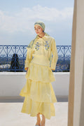 Elena Floral Embroidery Tiered Co-ord