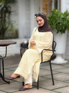 Safia Loose Textured Tunic Dress