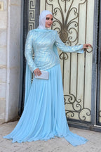 Layla Sequin Decorated Formal Abaya