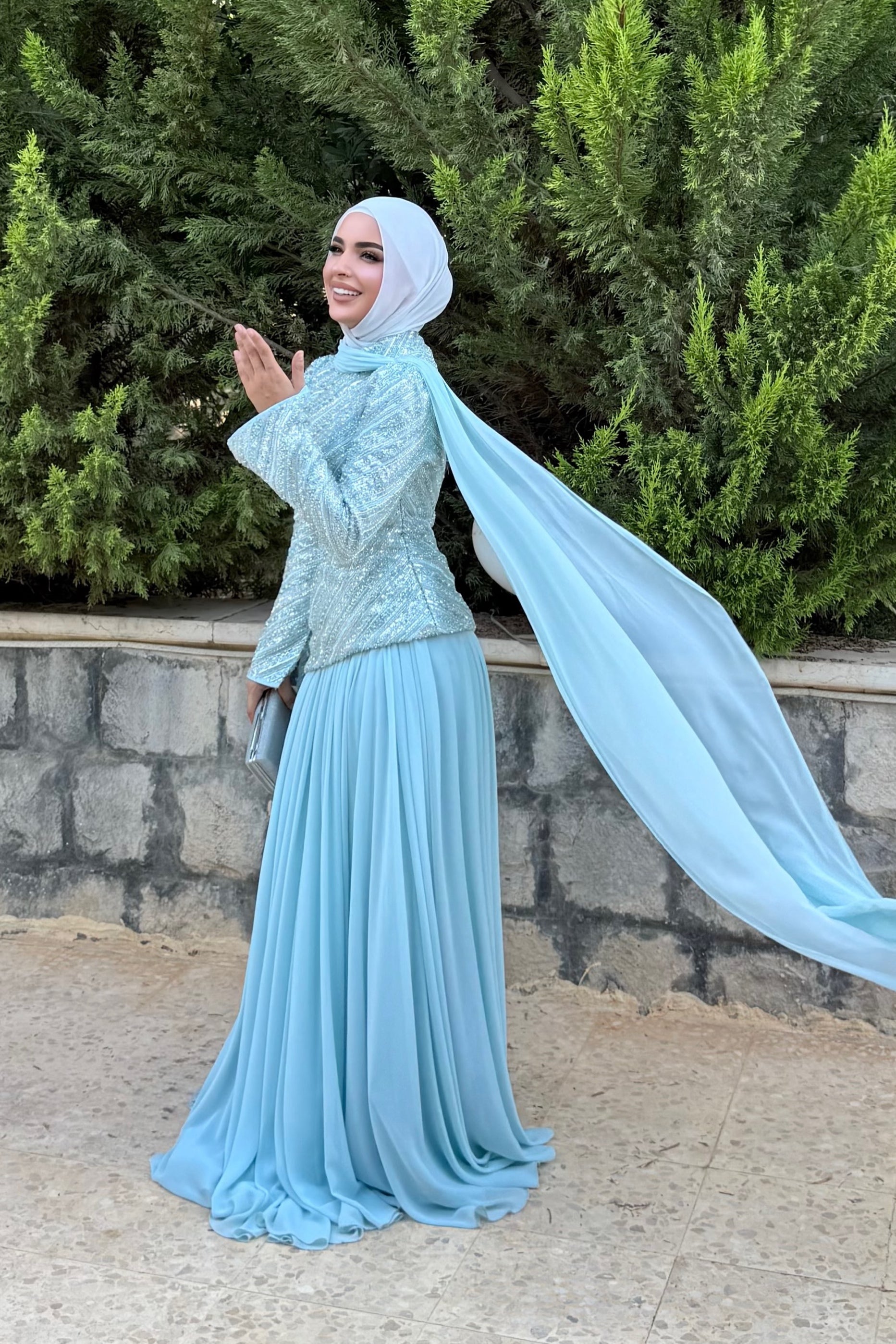 Layla Sequin Decorated Formal Abaya