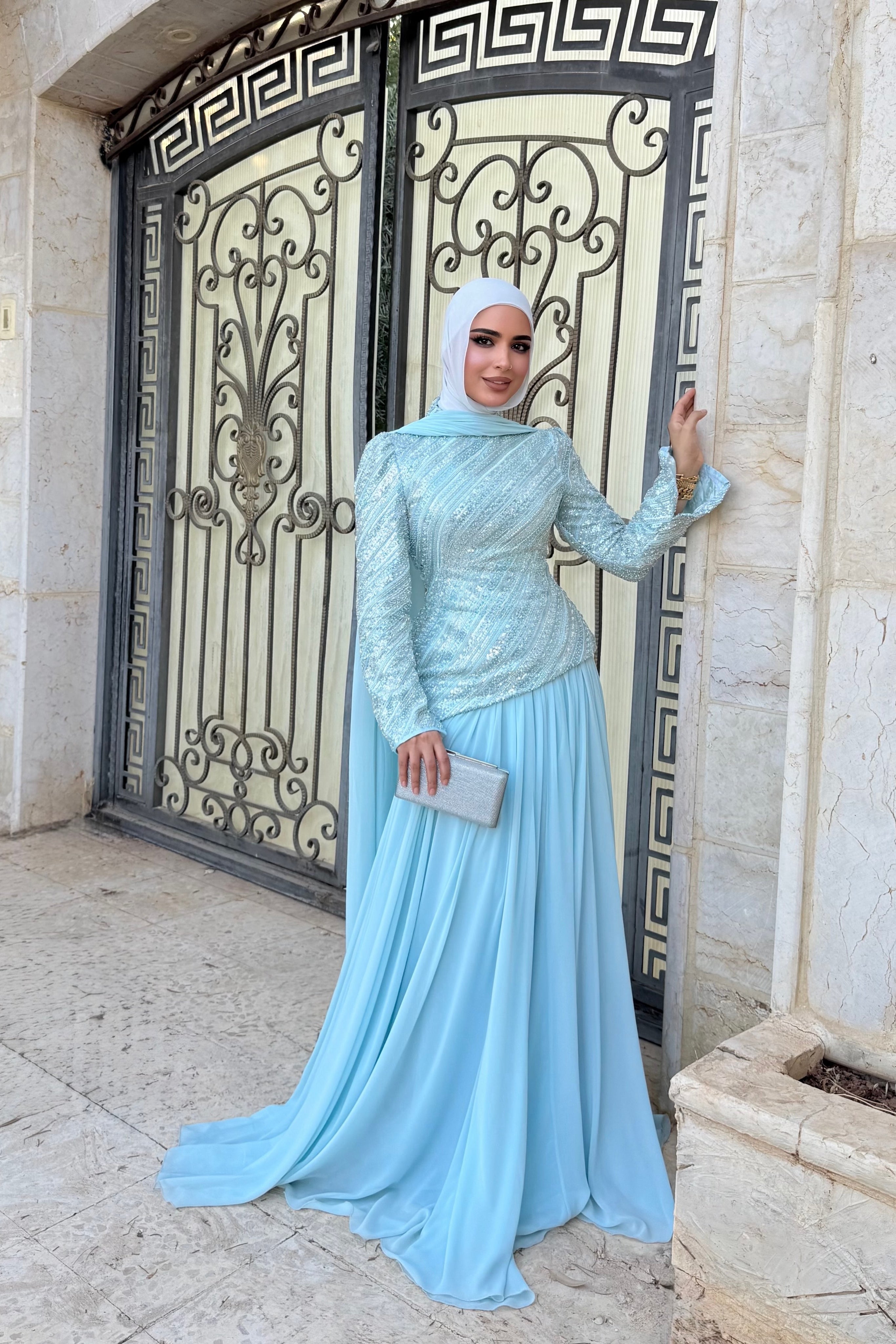 Layla Sequin Decorated Formal Abaya