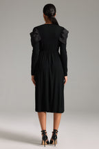 Tanisha Patchwork Bow Dress	