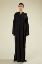 Layla Structured Linen-Blend Maxi