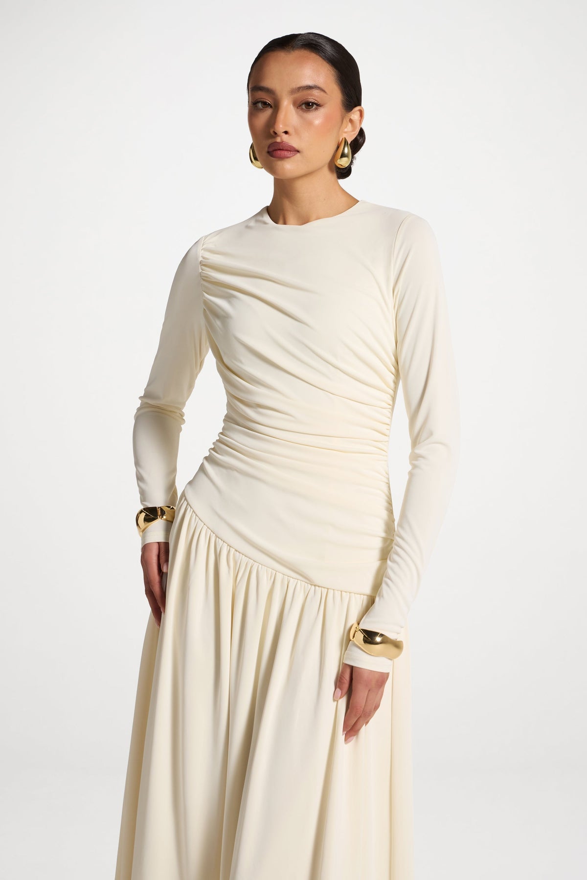 asymmetrical waistline dress Farrow Dress Sewing Pattern | Sizes 14–32 main image 0