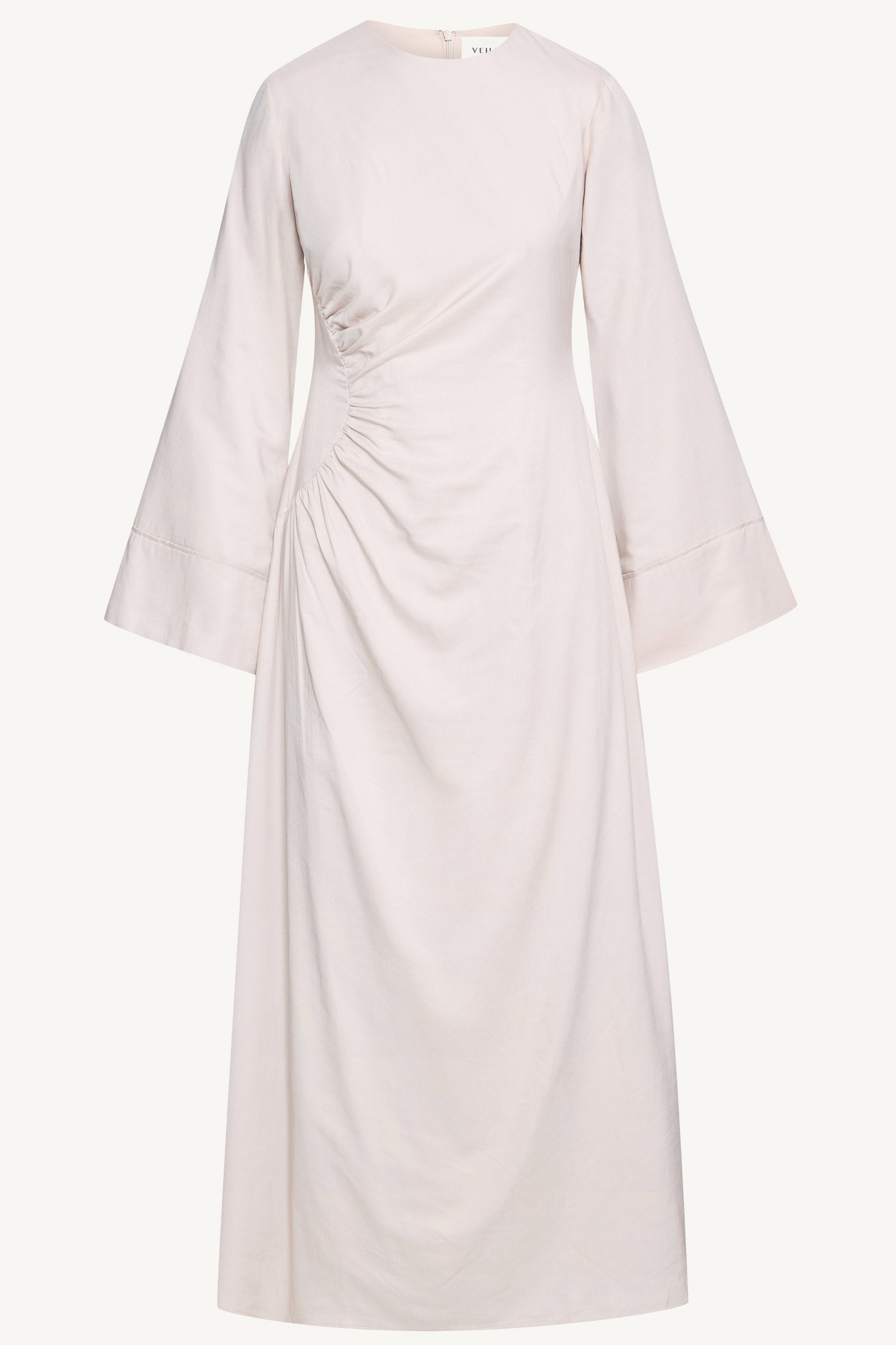 Mais Asymmetric Maxi Dress - Soft Pink
