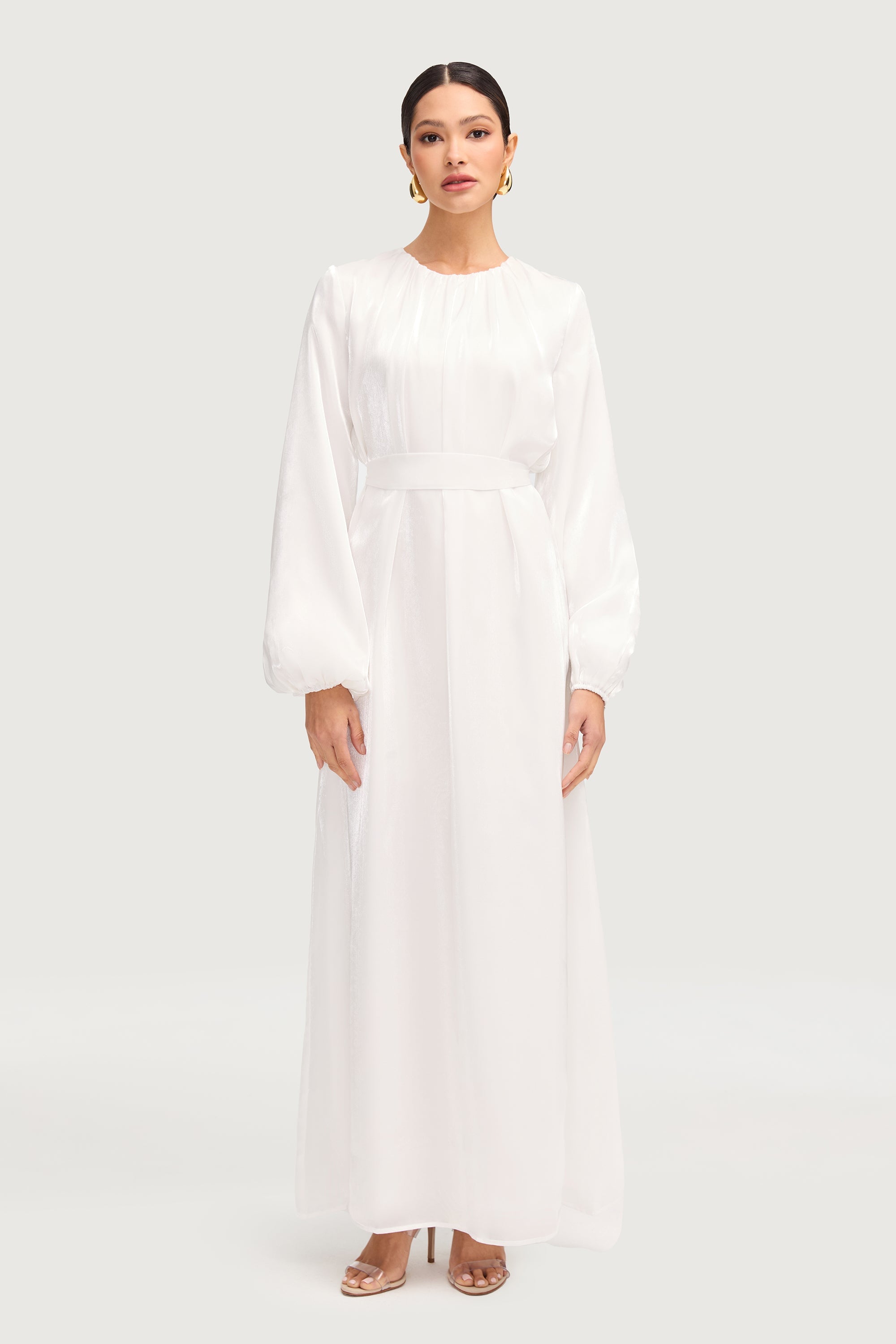 Muna Maxi Dress - White