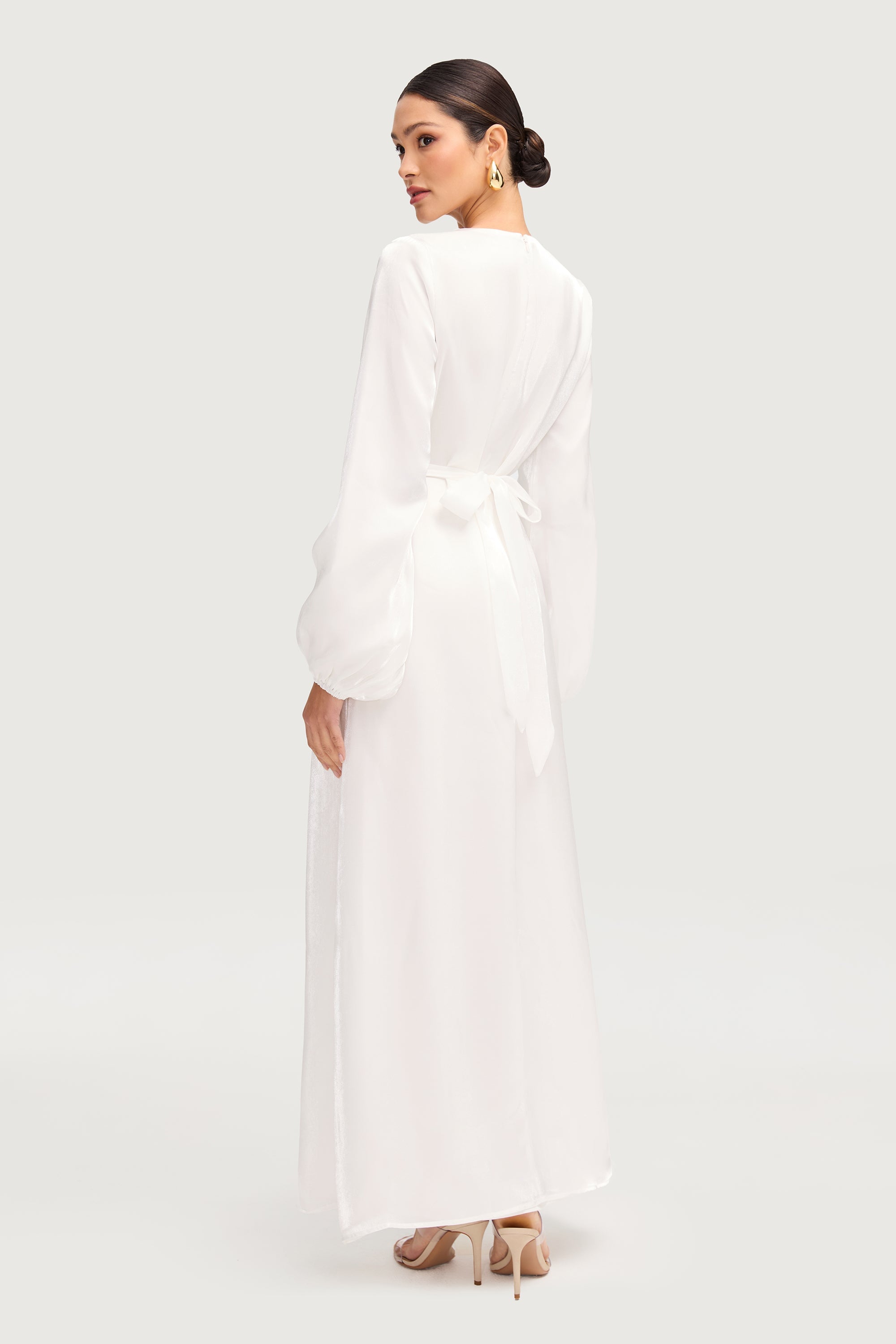 Muna Maxi Dress - White