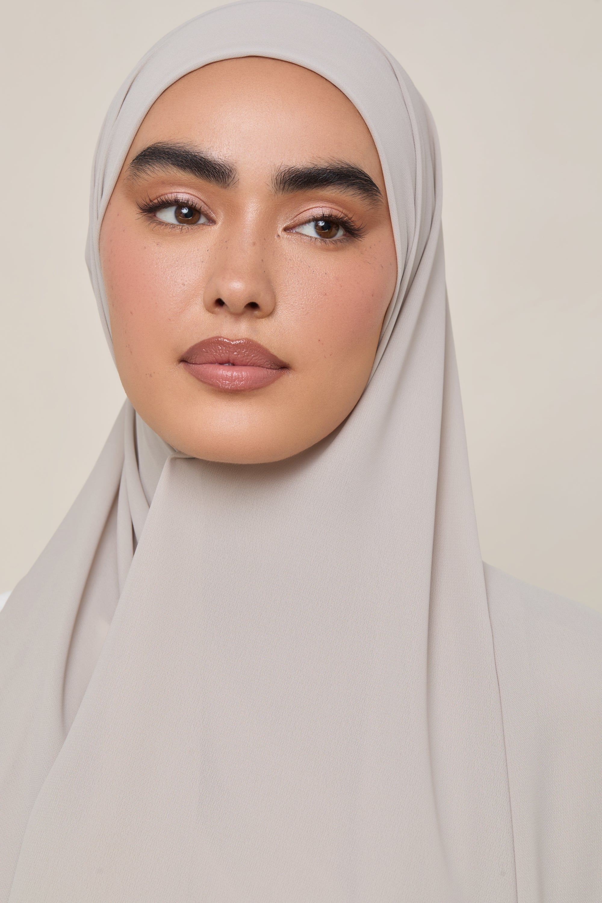 Premium Chiffon Hijab - Cloud