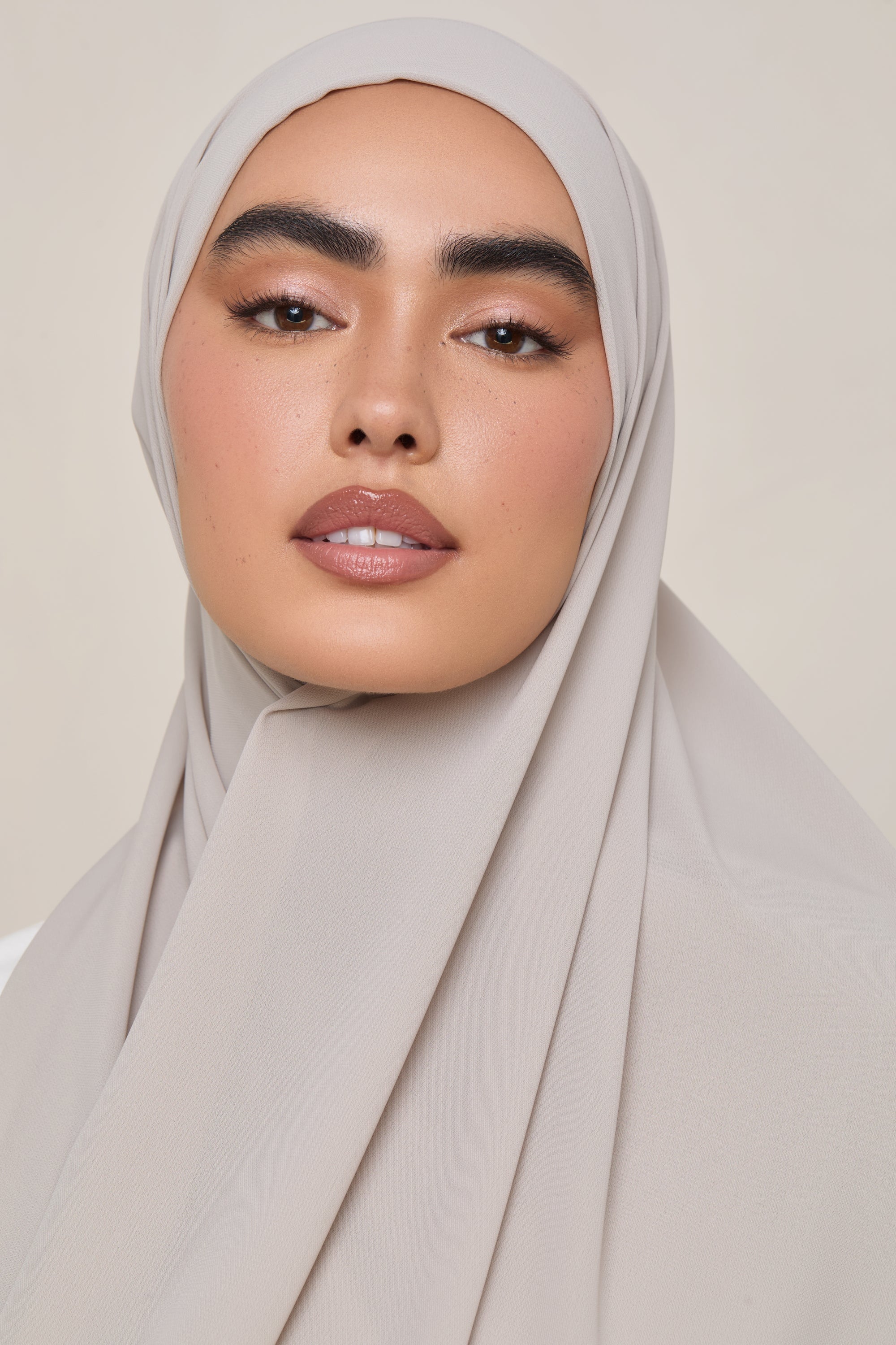 Premium Chiffon Hijab - Cloud