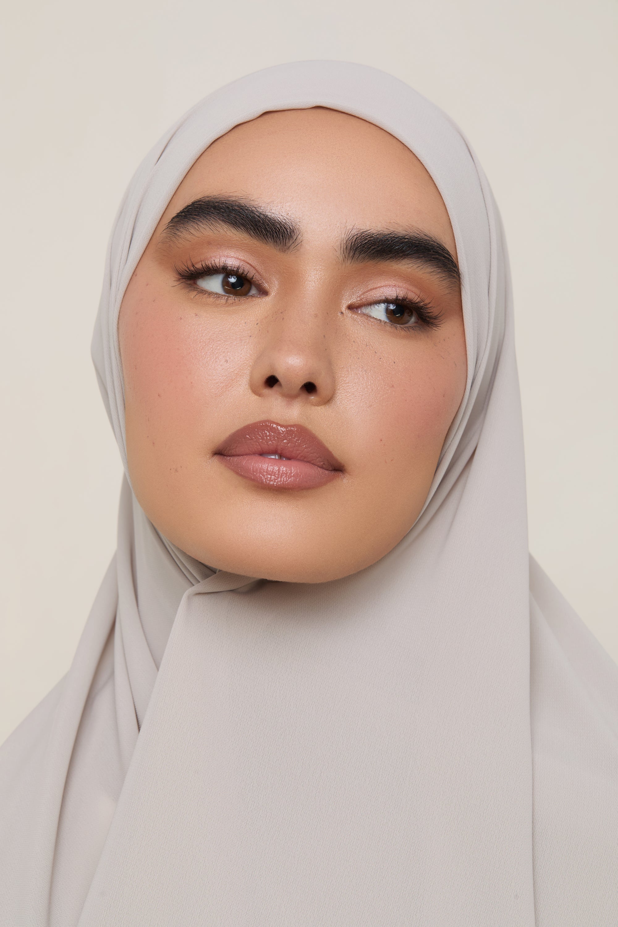 Premium Chiffon Hijab - Cloud