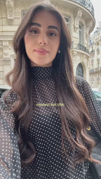 Zaro Polka Dot Blouse Skirt Set