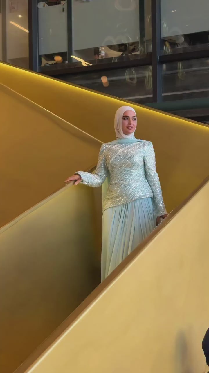 Layla Sequin Decorated Formal Abaya