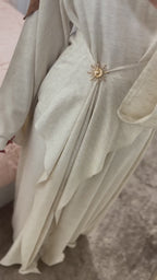 Grace Sunbrooch Draped Maxi Dress