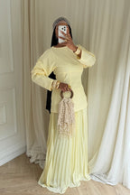Serena Pleated Two‑Piece Modest Outfit