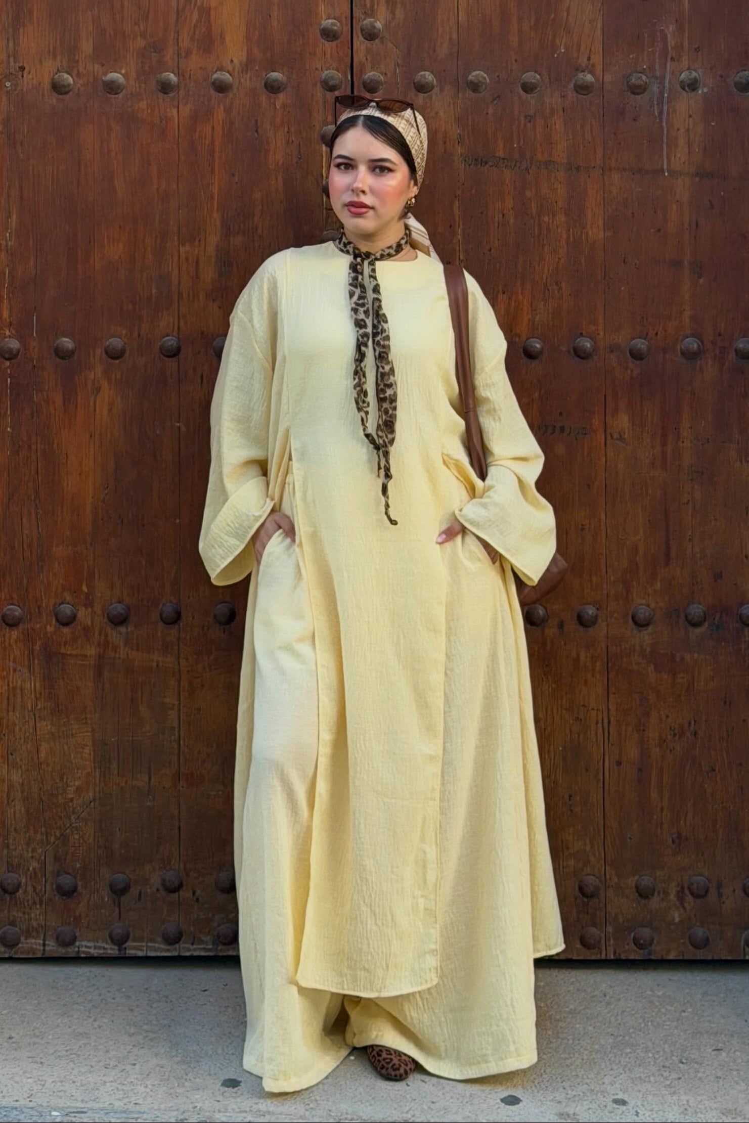 Lina Linen Co‑ord Maxi Two‑Piece Set