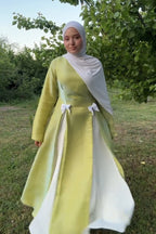 Layla Elegant Bow‑decorated Abaya