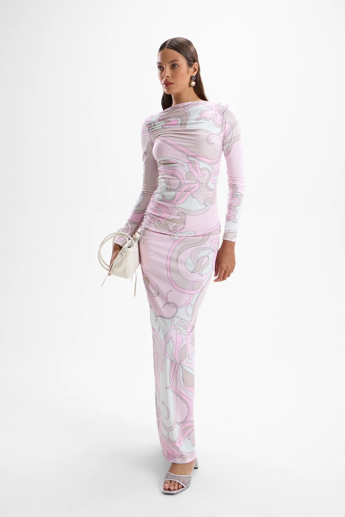 Empress Maxi Dress - Deco Pink