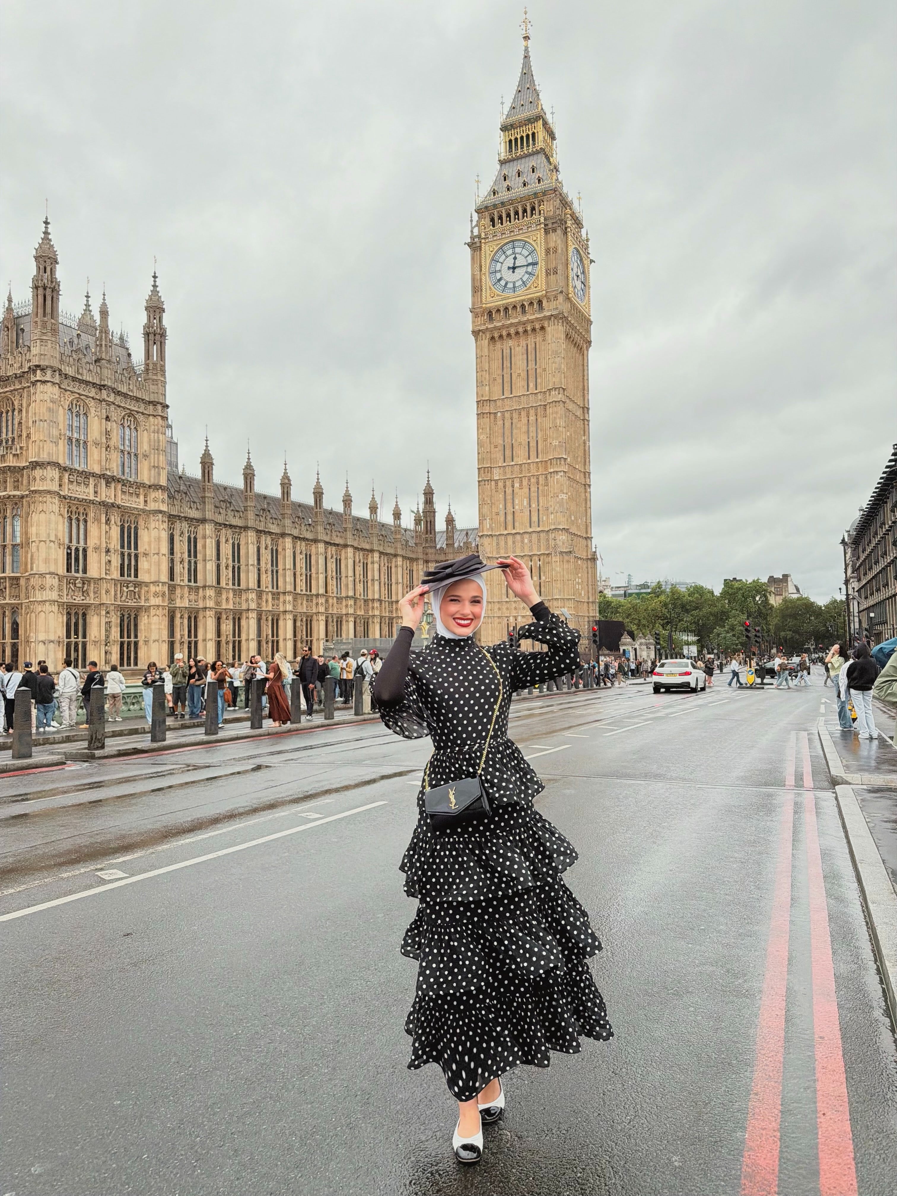 Zara Polka‑Dot Tiered Ruffle Maxi Dress