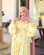 Zahra Tiered Floral Two‑Piece Outfit