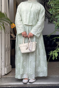 Mariam Embroidered Jacket Skirt Two‑Piece Set