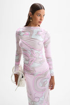 Empress Maxi Dress - Deco Pink