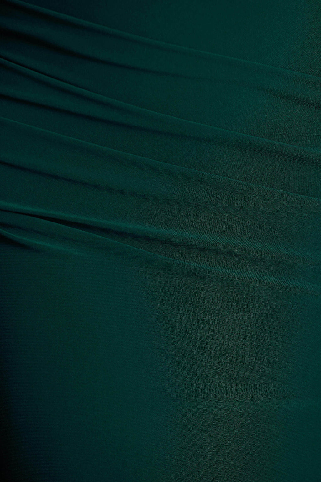 Hana Cape‑Sleeve Ruched Mermaid Maxi Dress