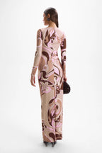 Empress Maxi Dress - Deco Mocha