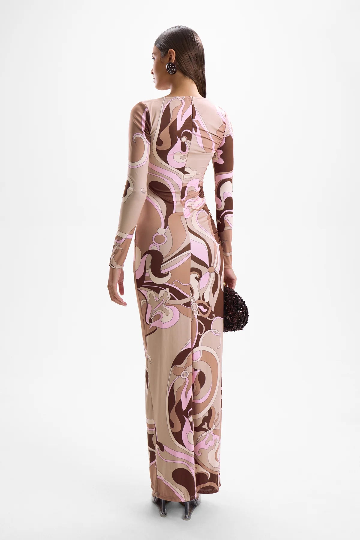 Empress Maxi Dress - Deco Mocha